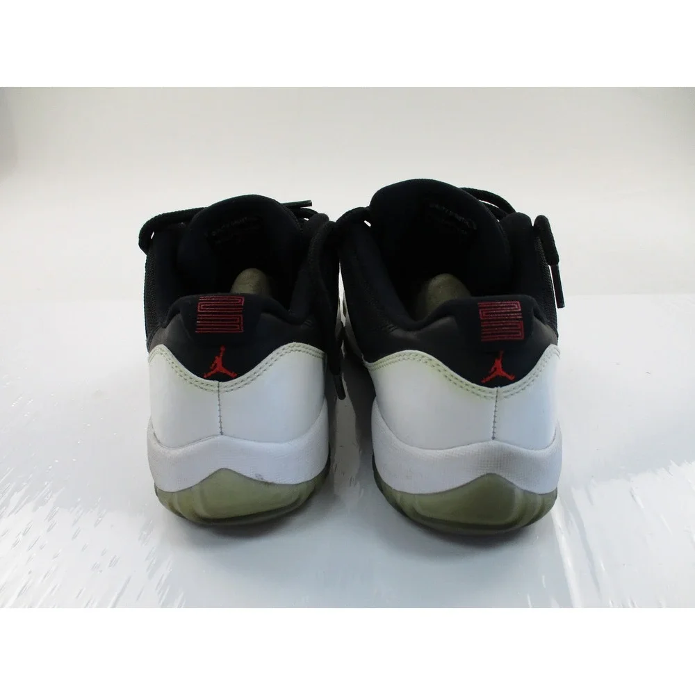 Jordan 11 Retro Low Mens Size 8 White Black Tuxedo 528895-110 Patent Leather